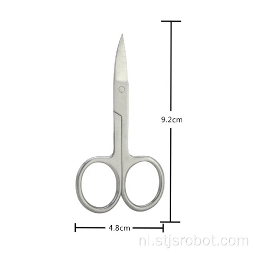 Groothandel schoonheid persoonlijke make-up schaar kleine roestvrijstalen trimmen schaar